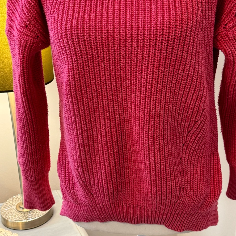 Vineyard Vines knit sweater pink size small - Picture 3 of 9